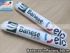 bate bate inflável promocional banese card